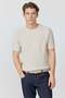 Men's Textured Short Sleeve Knitwear T-Shirt