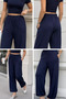 Gülseli Women's Shalwar Model Trousers with Elastic Waist and Cuffs - 2