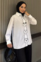 Cute Character Printed Hijab Shirt - 2