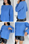 Gülseli Women's Stone Embroidered Self-Patterned Knitwear Sweater - 2