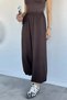Gülseli Women's Shalwar Model Trousers with Elastic Waist and Cuffs - 3
