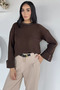 Gülseli Women's Stone Embroidered Self-Patterned Knitwear Sweater