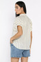 Gülseli Elastic Sleeve Short Shirt - 4