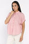 Gülseli Elastic Sleeve Short Shirt