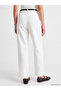 Lcwaikiki Classic Women's Cigarette Pants with Belt - 4