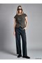 Lcwaikiki Classic Wide Leg Women's Trousers with Belt