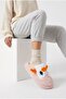 Women's Plush House Slippers with Penguin Pattern, Winter Warm, Closed Toe, Soft Sole, Comfortable Slippers - 2