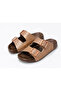 Women's Buckle-Fastened, Silvery, Soft Comfort Sole, Daily Comfortable Slippers - 2