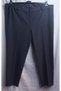 Women's Winter Navy Blue Fabric Pants - 4