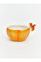 Lcw Home Pumpkin Shaped Ceramic Bowl with Squirrel Figure - 3