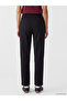 Black Elastic Waist Women's Sweatpants - 5