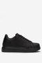 Unisex High Sole Sports Sneaker Shoes Black