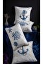 Riviera Marin Embroidered 4-Piece Throw Pillow Set