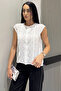 Women's Lace Detailed Blouse - 5