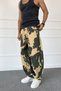 Baggy Fit Camouflage Washed Denim Jean Jeans - 2