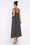 Lace-up women's dress with rope strap - 3