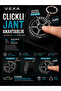 Clickli Wheel Keychain 3D Printing Car Automobile Tire Design Printable Keychain - Special Boxed - 2