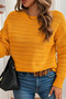 Gülseli Women's Knitwear Blouse with Bow on the Back - 3