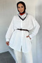 Hakim Yaka Basic Hijab Tunic - 2