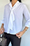 Scarf Detailed Shirt - 2