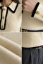 Gülseli Shirt Collar Buttoned Knitwear Sweater - 4