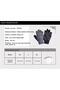 Premium Quality Anti-Sweat Half Finger Non-Padded Yoga Fitness Cycling Outdoor Sports Gloves - L - 2