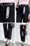 Women's Belted Trousers with Accessory Detail - 5