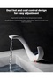 Bathroom Sink Faucet Waterfall New Modern Design White Color Imported with 7 Years Warranty - 8