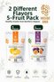 5-Piece Gourmet Fruit Set - Black Fig Cubes - Havran Mandarin