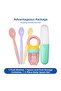 Fruit Strainer and Feeding Spoon Nutrition Starter Set - Girl - 8