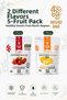 5-Piece Gourmet Fruit Set - Havran Tangerine - Postbiotic Kalkım Strawberry
