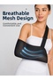 Adjustable Mesh Arm Strap Air-Permeable Fabric Arm and Shoulder Supporter