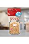 Heart Patterned Large Size Jar-Like Ziplock Doypack Storage Bag (17X27Cm - 1000ml) 10 Pieces - 3