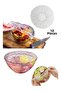 10-Piece Flexible Plate and Pot Covers - Washable Transparent Food Protective Covers - 2