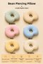 Bean Piercing Pillow with Neck Support for Side Sleepers, 100% Cotton Poplin - 9