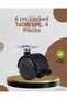 Zengezur Lockable Furniture Leg 6 cm Set of 4 (155034) Floor Protection - 5