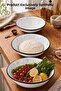 32 Cm-36 Cm-40 cm 3-Piece Enamel Basin Whisk and Mixing Bowl, Dough Basin, Fruit Bowl, Dowry, Gift,