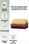 5 Pack Natural Pumpkin Fiber Lavender Soap 130 Gr