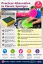 Set of 2 Silicone Dishwashing Brushes with Flexible Straps, Washable Kitchen Cleaning Sponge Set - 8