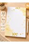 Yellow Floral Patterned Set of 2 (A4-A5) Notepad - Notepad - Memo Pad - 2