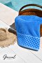 Melody |   90X150 cm Embossed Patterned Bath Towel |   Ultra Soft |   Dowry |   Bath Towel - 1 Piece - 4