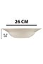 Modern Style Salad and Pasta Plate (26 cm) – Greek Capresse Tuna Fruit Salad Written Salad & Pasta Bowl - 4