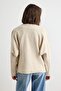 Stone Soft Textured Sleeve Functional Special Quality Knitwear Sweater Twoaw27Kz00084 - 12
