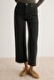 Koyu Haki Orta Esnek Yüksek Bel Bilek Boy Culotte Jeans TWOAW27JE00197 - 3