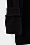 Black Girls' Cotton Thick/Inner Fleece Plain/Basic Crew Neck Knitted Sweatshirt Tkdaw27Sw00058 - 8