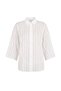 Beyaz Dokuma Transparan Oversize Plaj Gömlek TBESS26GO00006 - 6