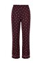 Mürdüm %100 Pamuklu Kalpli Biyeli Örme Pijama Takımı THMAW24PT00103 - 7