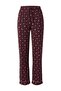 Mürdüm %100 Pamuklu Kalpli Biyeli Örme Pijama Takımı THMAW24PT00103 - 6