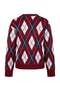 Bordo Baklava Desenli Triko Kazak TWOAW27KZ00207 Triko Kazak TWOAW27KZ00207 - 9