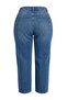 Mavi Dikiş Detaylı Yüksek Bel Az Esnek Barrel Jeans TBBAW27CJ00031 - 7